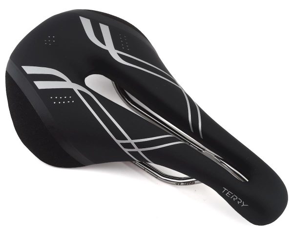 Terry Women's Corta Saddle (Black) (TI-316 Rails) (149mm)