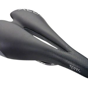 Terry Women's Falcon X Saddle (Black) (FeC Alloy Rails) (152mm)