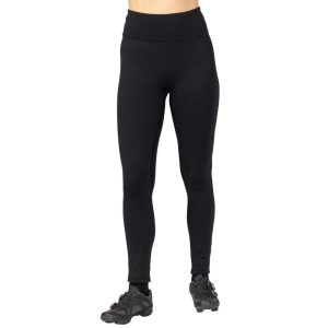 Terry Women's Padless Winter Bike Tights (Black) (No Chamois) (S)