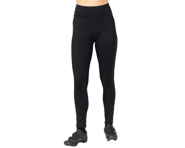 Terry Women's Padless Winter Bike Tights (Black) (No Chamois) (S)