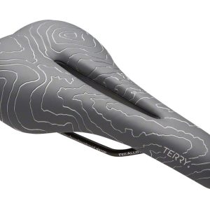 Terry Women's Topo Saddle (Kingdom Grey) (FeC Alloy Rails) (150mm)