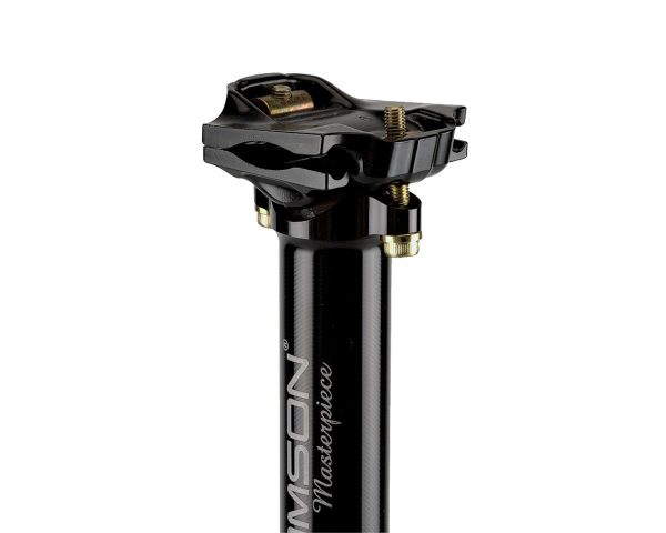 Thomson Masterpiece Seatpost (Black) (27.2mm) (330mm) (0mm Offset)