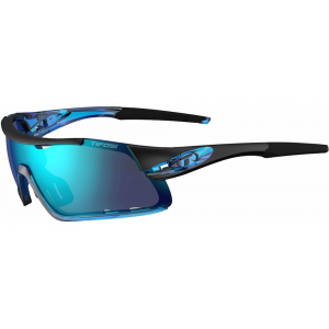 Tifosi | Asian Davos Sunglasses Men's In Crystal Blue Clarion Blue/ac Red/clear | Rubber