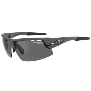 Tifosi Crit Polarised Fototec Sunglasses - Matt Gunmetal / Fototec Polar Smoke Lens