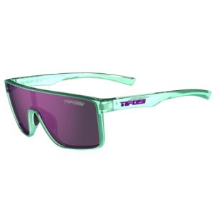 Tifosi Sanctum Single Lens Sunglasses - Aqua Shimmer / Rose Mirror Lens