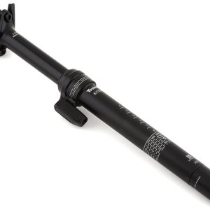 TranzX Kitsuma Dropper Seatpost (Black) (27.2mm) (341mm) (90mm) (External Routing) (Lever Not Includ