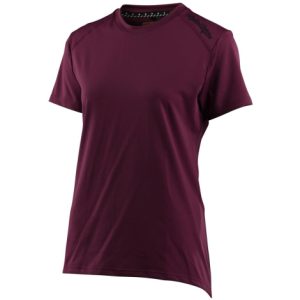 Troy Lee Design Lilium Women's Short Sleeve Jersey - Deep Fig / XSmall