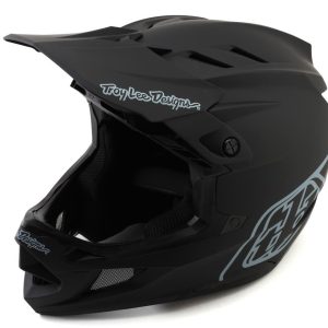 Troy Lee Designs D4 Polyacrylite Full Face Helmet (Stealth Black) (M) (w/ MIPS)