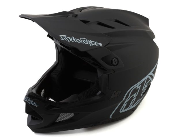 Troy Lee Designs D4 Polyacrylite Full Face Helmet (Stealth Black) (M) (w/ MIPS)