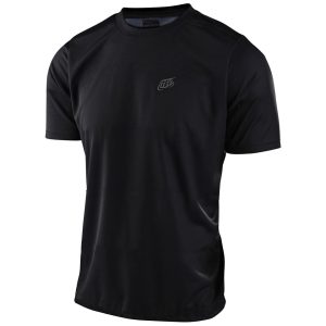 Troy Lee Designs Flowline Short Sleeve Jersey (Black) (L)