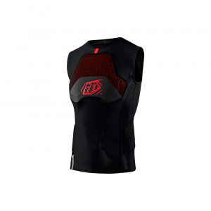 Troy Lee Designs | Stage Ghost D30 Vest Baselayer Men's | Size Small In Solid Black