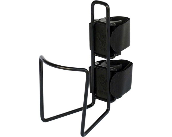 Two Fish QuickCage Large Water Bottle Cage (Vinyl Coated Black) (40oz)