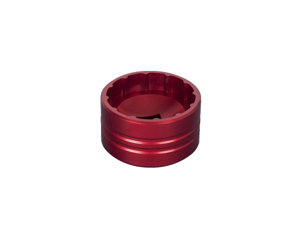 Unior 1671 BSA30 Aluminum Bottom Bracket Socket Tool (Red) (12 Notches) (1/2" Drive)