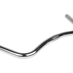 Velo Orange Porteur Drop Handlebar (Silver) (25.4mm) (48cm) (85deg Sweep)