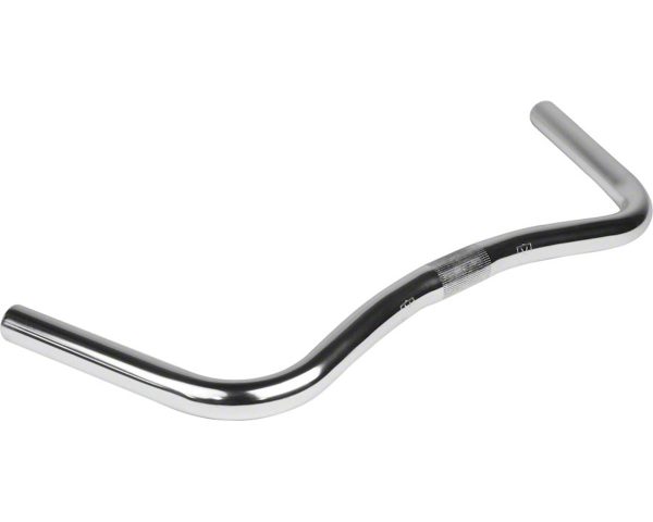 Velo Orange Porteur Drop Handlebar (Silver) (25.4mm) (48cm) (85deg Sweep)