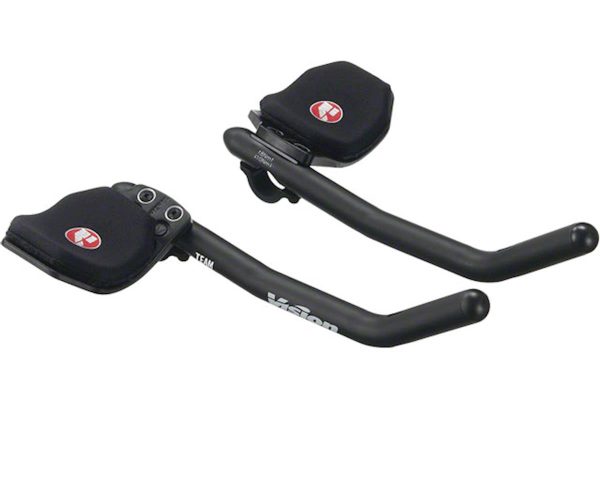 Vision Team Alloy Clip-On Aerobars (Black) (31.8mm) (J Bend) (290mm)