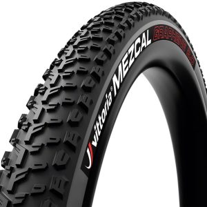 Vittoria Mezcal Gravel Tubeless Tire (Black/Grey) (700c) (44mm) (Folding) (Graphene 4C/Endurance)