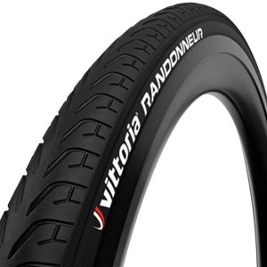 Vittoria Randonneur City Tire (Black/Reflective) (26") (1.75") (Wire)