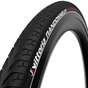 Vittoria Randonneur City Tire (Black/Reflective) (700c) (28mm) (Wire)