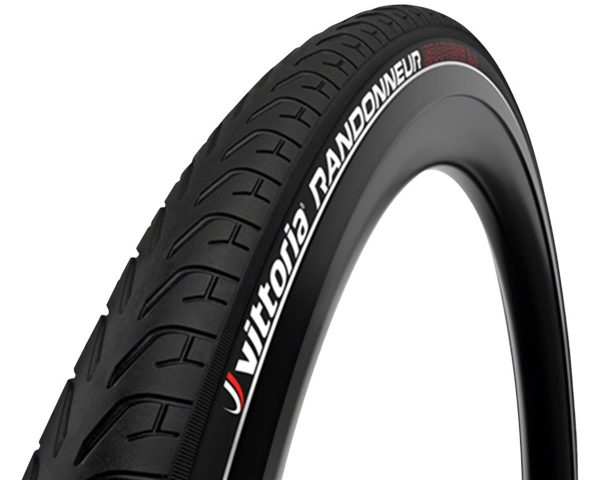 Vittoria Randonneur City Tire (Black/Reflective) (700c) (38mm) (Wire)