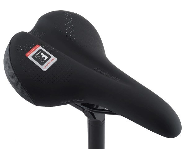 WTB Comfort Saddle (Black) (Steel Rails) (Wide) (174mm)