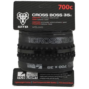 WTB Cross Boss TCS Tubeless Tire (Black) (700c) (35mm) (Folding) (Light/Fast Rolling)