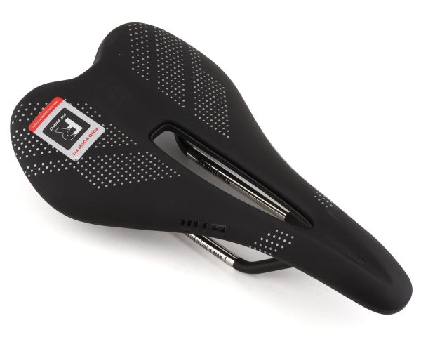 WTB Gravelier Saddle (Black) (Stainless Steel Rails) (140mm)