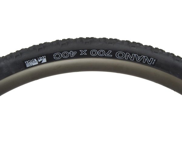 WTB Nano 700 Tubeless Gravel Tire (Black) (Folding) (700c) (40mm) (Light/Fast) (Dual DNA)