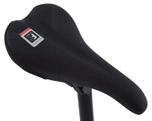 WTB Pure Saddle (Black) (Chromoly Rails) (Medium) (148mm)