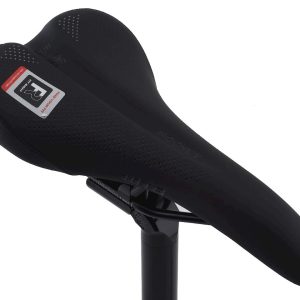 WTB Rocket Saddle (Black) (Steel Rails) (Medium) (142mm)