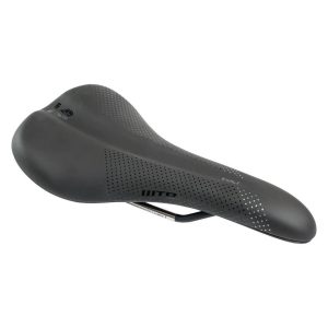 WTB Volt Fusion Form Saddle (Black) (Stainless Steel Rails) (Medium) (142mm)