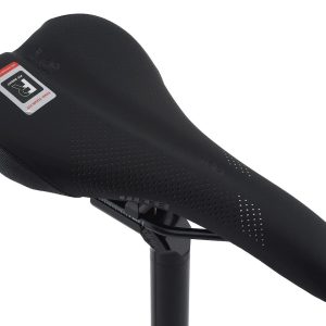 WTB Volt Saddle (Black) (Steel Rails) (Medium) (142mm)