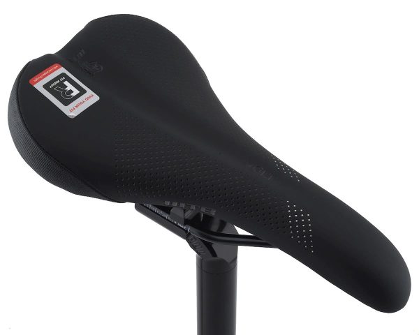 WTB Volt Saddle (Black) (Steel Rails) (Medium) (142mm)