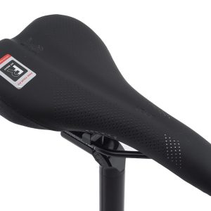 WTB Volt Saddle (Black) (Steel Rails) (Wide) (150mm)