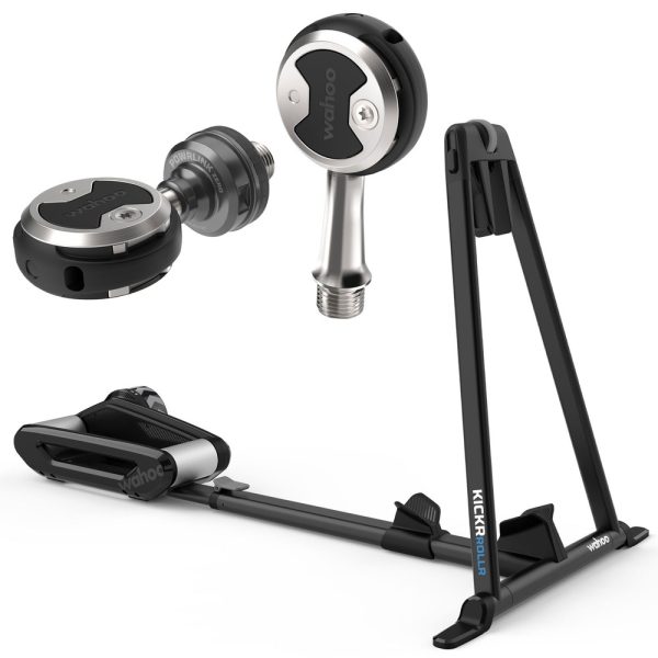 Wahoo KICKR ROLLR Smart Trainer & POWRLINK ZERO Left Sided Power Bundle