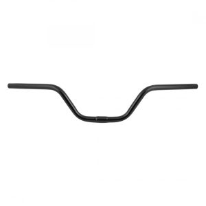 Wald 803 Steel Riser Handlebar (Black) (25.4mm) (5.25" Rise) (30" Width) (2.75" Backsweep)