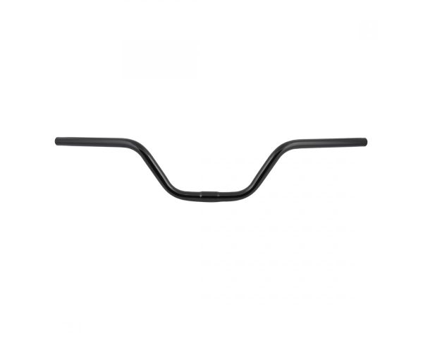 Wald 803 Steel Riser Handlebar (Black) (25.4mm) (5.25" Rise) (30" Width) (2.75" Backsweep)