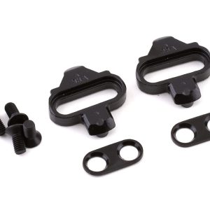 Wellgo Clipless Cleats for SPD Style Pedals (Black) (98A) (4deg)