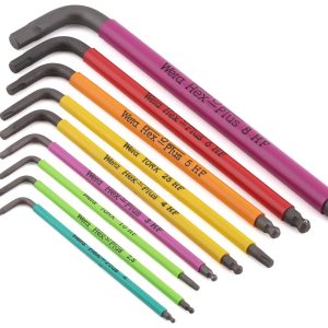 Wera Multicolor Hex & Torx L-Key Wrench Bicycle Set (Metric)