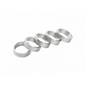 Wheels Manufacturing 1-1/8" Aluminum Headset Spacers 5 Pack