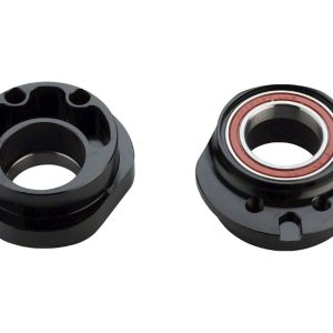 Wheels Manufacturing Eccentric Bottom Bracket (Black) (PF30) (24mm Spindle) (Single Speed)