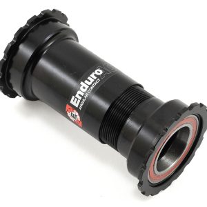 Wheels Manufacturing Outboard Bottom Bracket (Black) (BB86/92) (24mm Spindle) (Angular Contact Beari