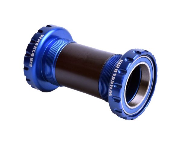 Wheels Manufacturing Threaded External ABEC-3 Bottom Bracket (Blue) (BSA) (68/73/100) (SRAM DUB)