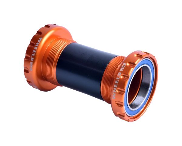 Wheels Manufacturing Threaded External ABEC-3 Bottom Bracket (Orange) (BSA) (68/73/100) (SRAM DUB)