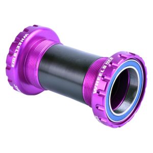 Wheels Manufacturing Threaded External ABEC-3 Bottom Bracket (Purple) (BSA) (68/73/100) (SRAM DUB)