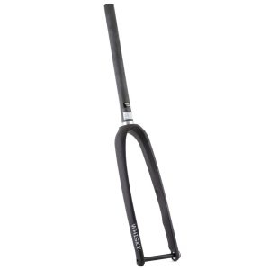 Whisky Parts No.9 Carbon Road Fork (Black) (700c) (Disc) (12 x 100mm) (Tapered) (45mm Rake)