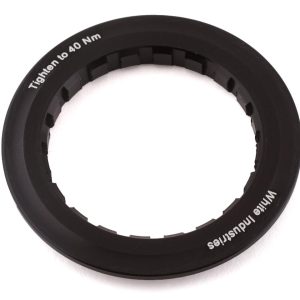 White Industries Chainring Lockrings (Black) (MR30)