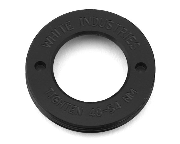 White Industries MR30 Crank Extractor Cap (Black) (1)