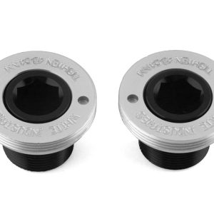 White Industries MR30 Crank Extractor Cap & Bolt Kit (Silver/Black)