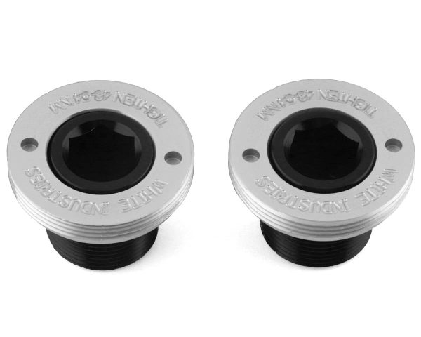 White Industries MR30 Crank Extractor Cap & Bolt Kit (Silver/Black)